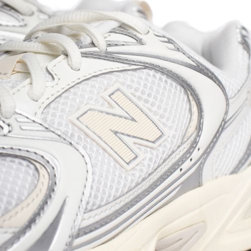 Tênis Unissex New Balance 530 ABZORB Casual Off White/Prata