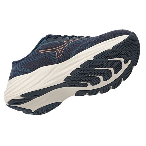 Tênis Feminino Mizuno Goya 3 Softierfoam Marinho/Laranja
