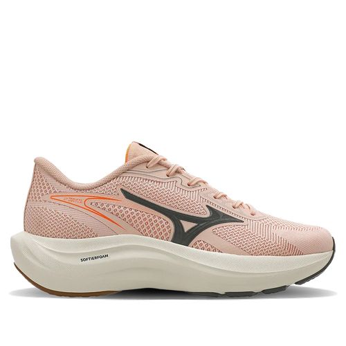 Tênis Feminino Mizuno Virtue 2 Amortecimento Leve Rosa Claro