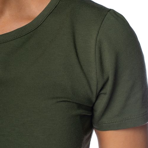 Blusa Feminina Rechsul Careca Manga Curta Verde