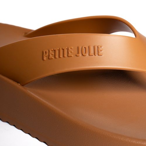 Chinelo Feminino Petite Jolie Basic Marrom