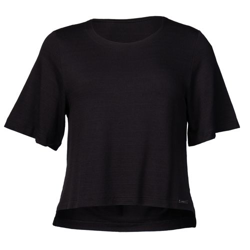 Blusa Cropped Feminina Bruna e Bia Vicenza Preta