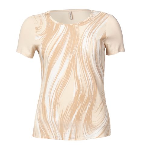 Blusa Feminina Habana Estampa Rotativa Bege