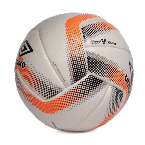 Bola Futsal Umbro Sala V League Gomos Costurados Branco/laranja