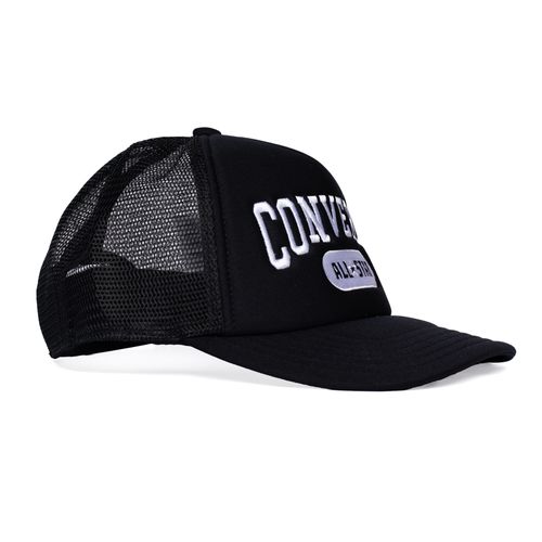 Boné Unissex Converse Trucker All Star Mesh Preto/Branco