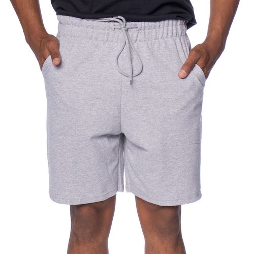 Bermuda Masculina Desayner em Moletom Básica Cinza