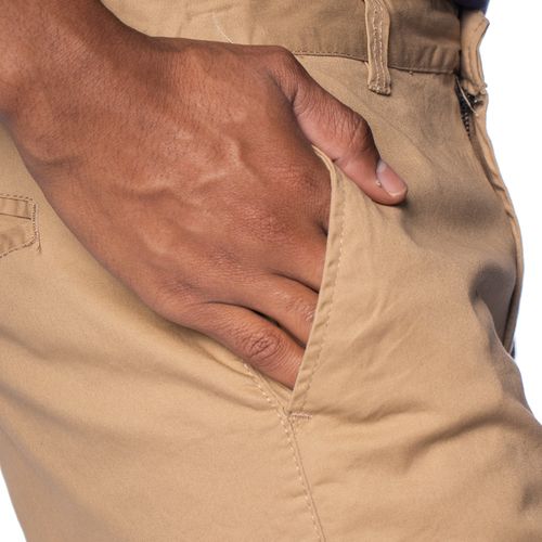 Bermuda Masculina Sea Surf Sarja Bege