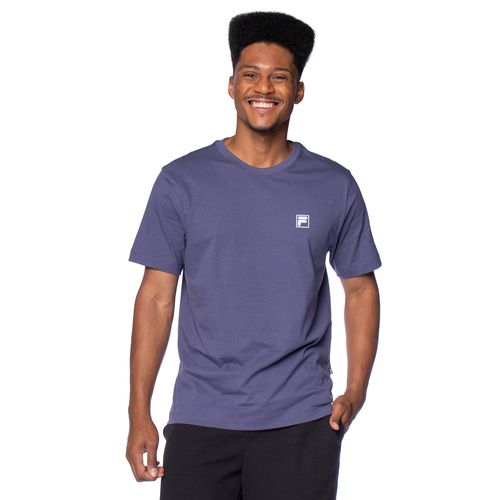 Camiseta Masculina Fila Comfort Classic Logo Marinho