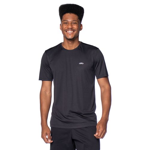 Camiseta Masculina Olympikus Essential Solartech Preto
