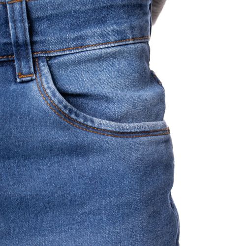 Bermuda Jeans Masculina Max Denim Casual Azul