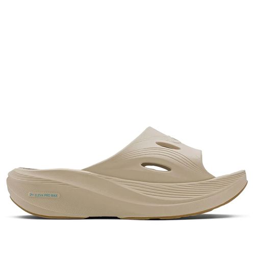 Chinelo Unissex Olympikus Pós Corre Eleva Pro Bege/Roxo