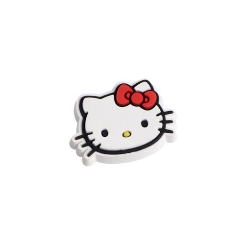 Jibbitz Crocs Hello Kitty Branco Vermelho