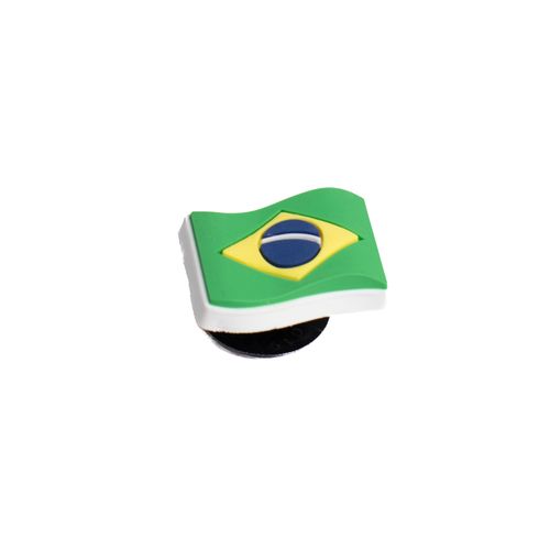 Jibbitz Crocs Bandeira Brasil Verde/Amarelo