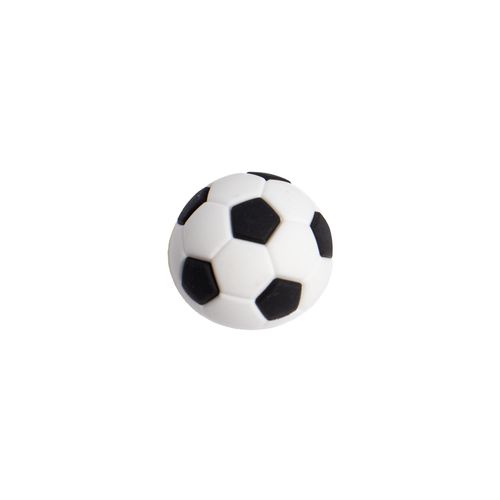 Jibbitz Crocs Bola de Futebol Preto Branco
