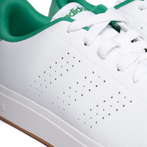 Tênis Masculino Adidas Advantage Base 2.0 Branco/Verde