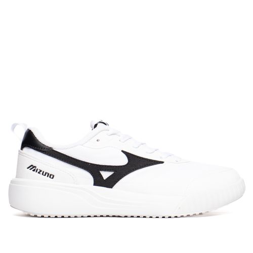 Tênis Masculino Mizuno Edo Cross Mesh Suede Branco/Preto