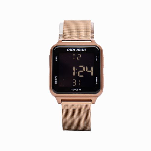Relógio Feminino Mormaii Digital MO21800/79 Rosê