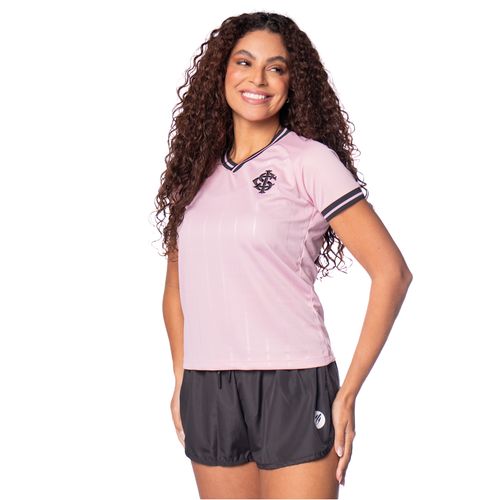 Camiseta Feminina Betel Inter Outubro Rosa II Rosa/preto