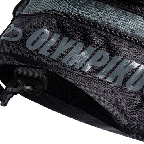 Bolsa Unissex Olympikus Gym Bag Compartimentos Preto/Cinza