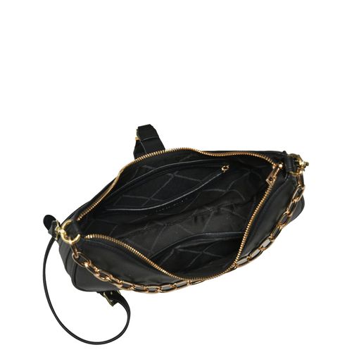Bolsa Feminina Via Marte Shoulder Bag Pequena Floater Preto