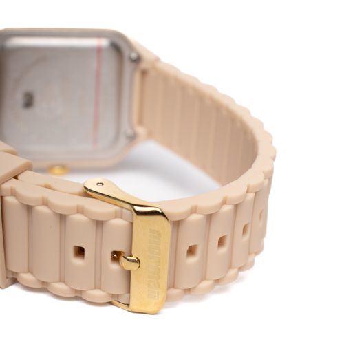 Relógio Feminino Mormaii Analógico MO2036JQ8X Bege/Dourado