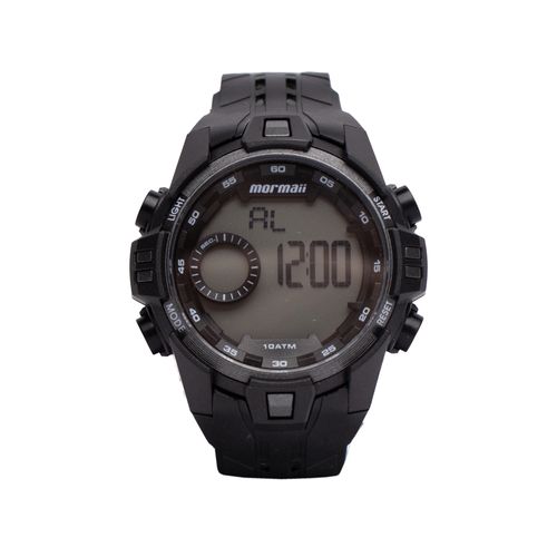 Relógio Masculino Mormaii Digital MO441208F Preto