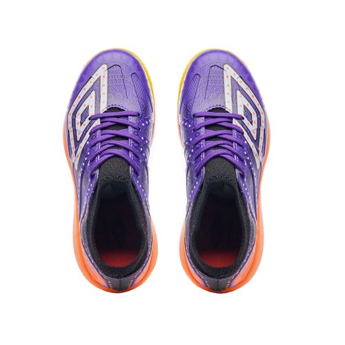 Chuteira Infantil Umbro Futsal Día de Los Muertos Roxo