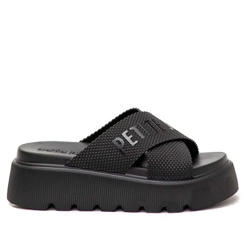 Tamanco Feminino Petite Jolie Smash Up Flatform Preto