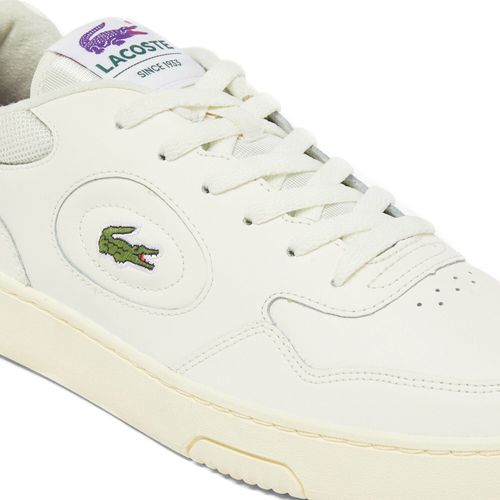 Tênis Masculino Lacoste Lineset Couro Off White