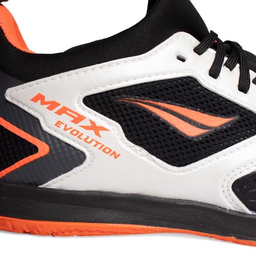 Chuteira Masculina Penalty Futsal Locker Y-1 Laranja/Preto