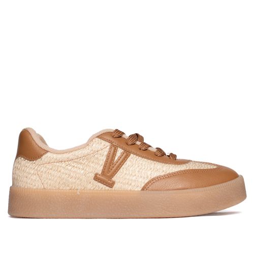Tênis Feminino Vizzano Laço Napa Floather Bege/Marrom