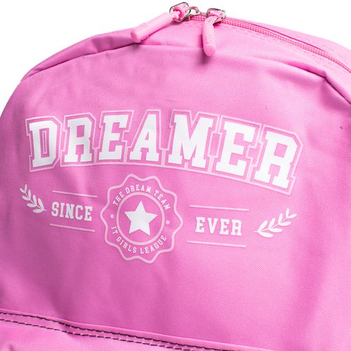 Mochila Unissex Clio Style Dream High School Rosa/Preto