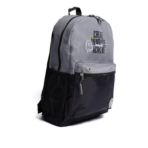 Mochila Unissex Clio Style Create Innovate Cinza/Preto