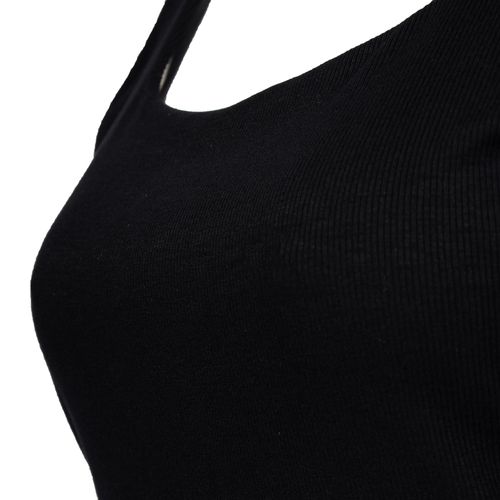 Regata Feminina LZT Plus Size Canelada Preto