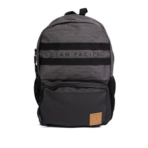 Mochila Unissex Ocean Pacific Surfwear Preto/Cinza