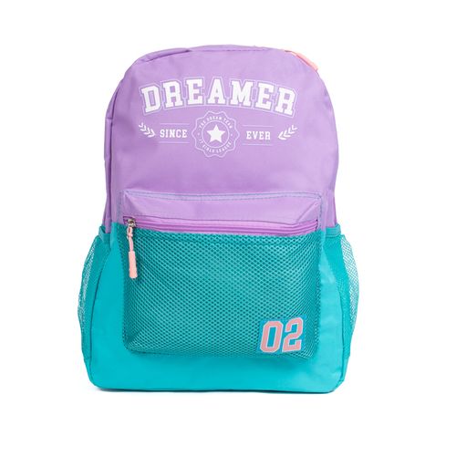 Mochila Unissex Clio Style Dream High School Lilás/Azul