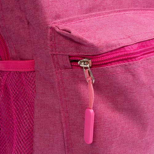 Mochila Unissex Clio Style Jeans Rosa/Branco