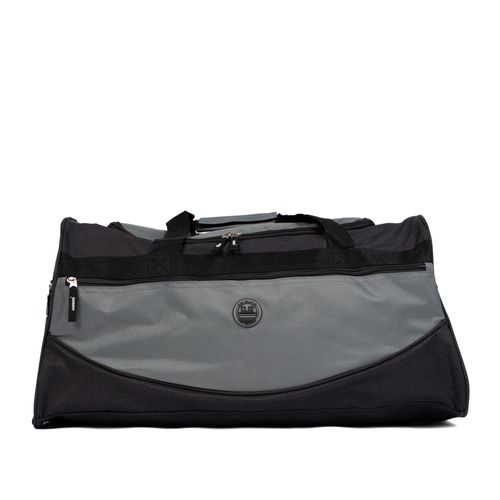 Bolsa Esportiva Unissex Clio Style Alça Tiracolo Cinza/Preto