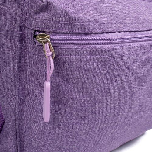 Mochila Unissex Clio Style Jeans Roxo