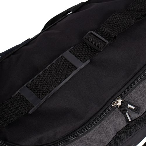 Sacola de Viagem Unissex Clio Style Tiracolo Preto/Cinza