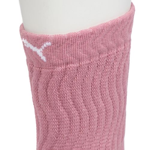 Meia Feminino Puma Kit 2 Cano Médio Rosa/Verde