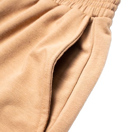 Short Feminino LZT Plus Size Moletinho Caramelo