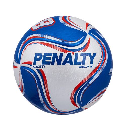 Bola Society Penalty 8 XXV USA Edição Limitada Azul/Vermelho