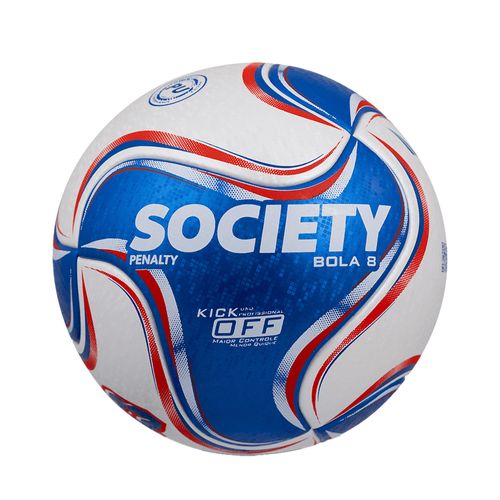 Bola Society Penalty 8 XXV USA Edição Limitada Azul/Vermelho