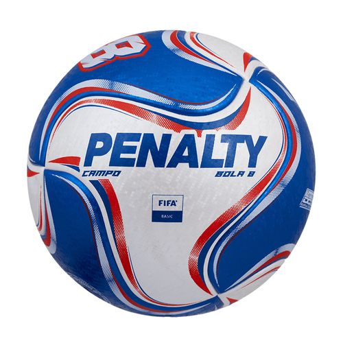 Bola Campo Penalty 8 XXV USA Edição Limitada Azul/Vermelho