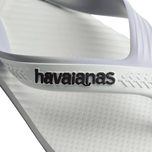 Chinelo Masculino Havaianas Dual Branco/Cinza