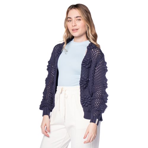 Casaco Feminino Biamar Algodão Ponto Margarida Marinho