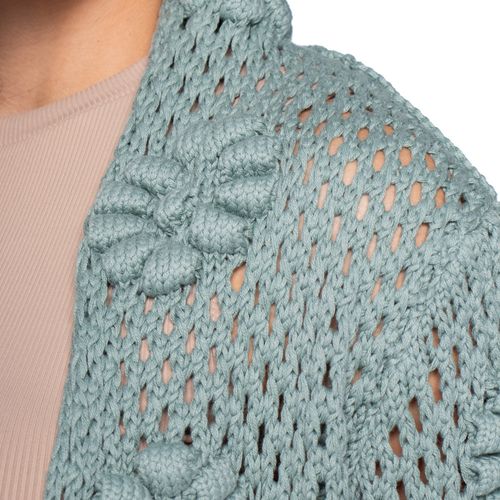 Casaco Feminino Biamar Algodão Ponto Margarida Verde