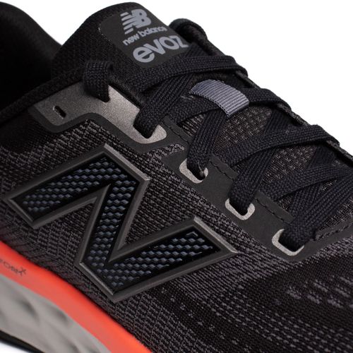Tênis Masculino New Balance Fresh Foam X Evoz V4 Preto/Coral