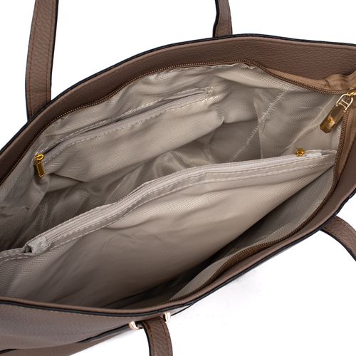 Bolsa Feminina Stella Luna Estruturada Marrom Claro